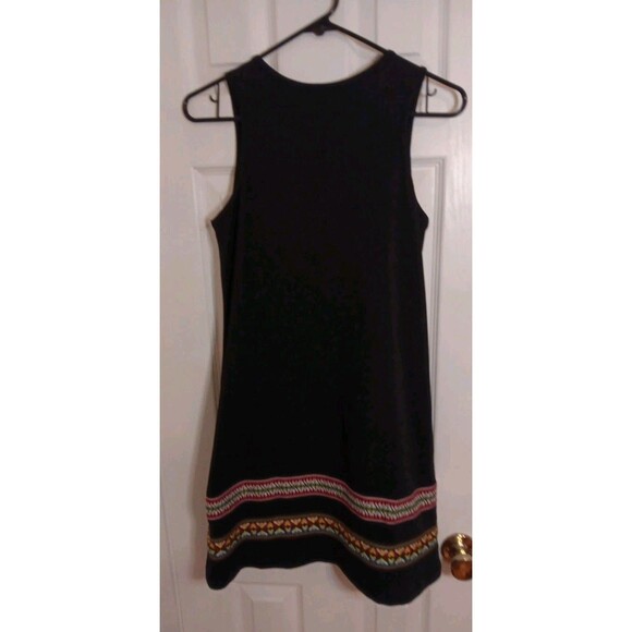 Women's Black Sleeveless Dress Banded XS - Picture 2 of 5